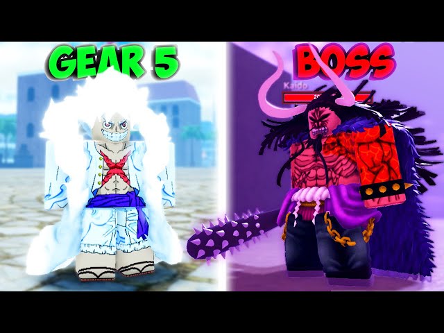 Can GEAR 5 LUFFY Beat EVERY Boss In Roblox One Piece? (Fruit Battlegrounds)