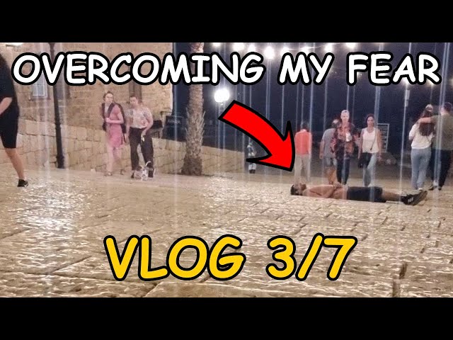 Day 3 - Overcoming the fear of crowd judgement (Daily vlog)