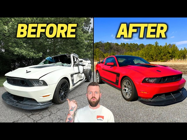 I Rebuilt A DESTROYED Mustang Boss 302! | FULL BUILD