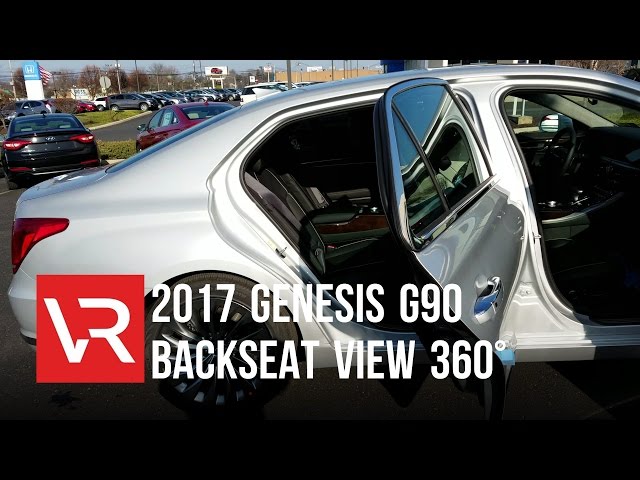 (VR) 2017 G90 Interior Back Seat View 360°