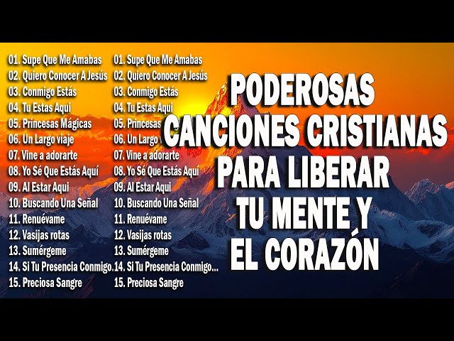 2 HORA ALABANZAS QUE FORTALECEN CUANDO MAS DÉBIL ESTAS 👏 MÚSICA CRISTIANA DE ADORACIÓN MIX