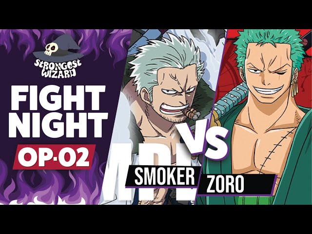 Smoker vs Zoro : One Piece Card Game : OP02 Match