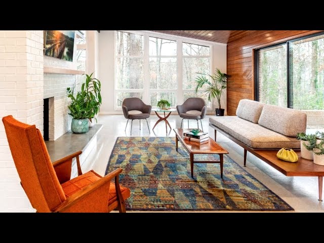 45 Mid-Century Modern Living Room | Design Ideas