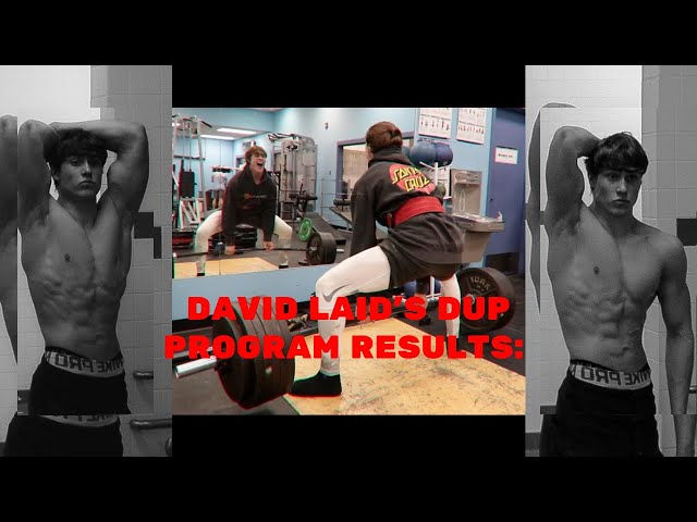 DAVID LAID DUP PROGRAM RESULTS: BENCH, SQUAT, DEADLIFT, & OVERHEAD PRESS | PHYSIQUE UPDATE