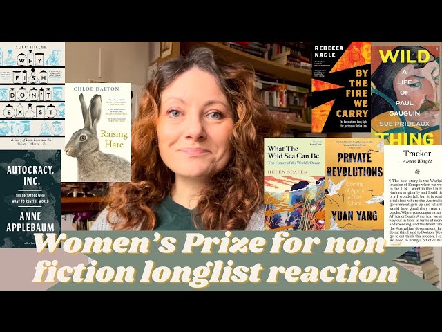 Women’s Prize for non-fiction 2025 longlist reaction