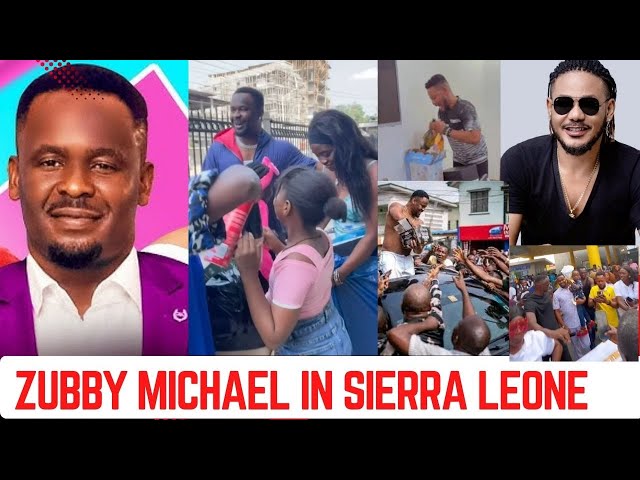 Jubilation! Actors Zubby Michael and Frank Artus Enter Sierra Leone With Doings..