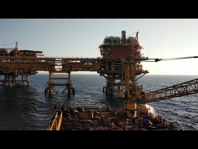 Offshore Oil and gas platform || oil and gas welhead.