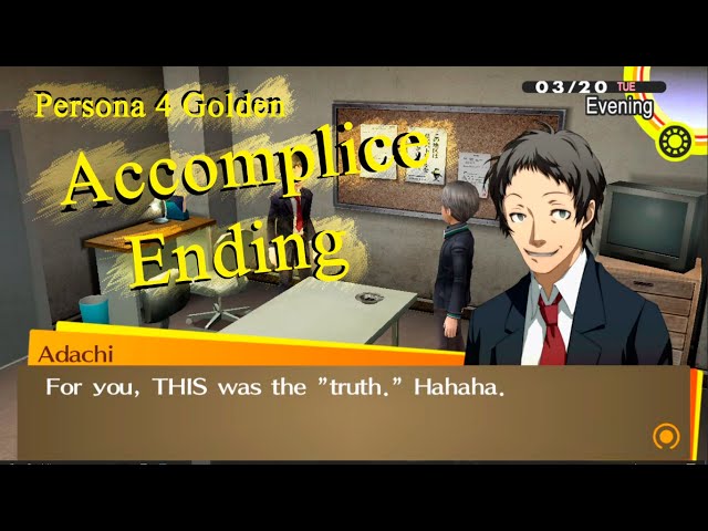 Persona 4 Golden: Accomplice Ending【Japanese Audio】