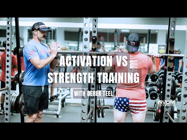 Activation vs Strength Training with Derek Teel // NVDM Zoom Call 2/2