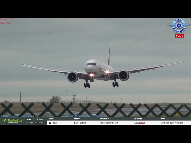 🚨 Medical Emergency Landing - Dublin Airport - Air Canada AC845 Frankfurt to Montreal 🚨