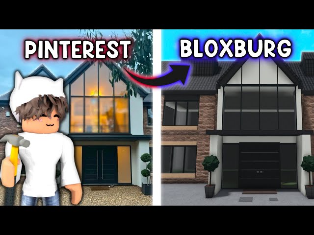 BUILDING A PINTEREST HOUSE IN BLOXBURG