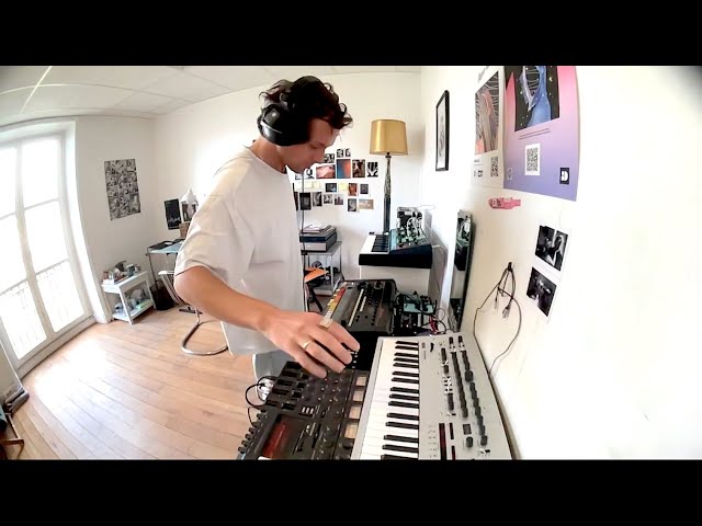 LIVE EURO HOUSE // TR-808 + Moog Grandmother + Korg Minilogue