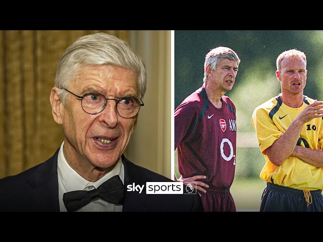 Arsene Wenger's glowing tribute to Arsenal legend Dennis Bergkamp!