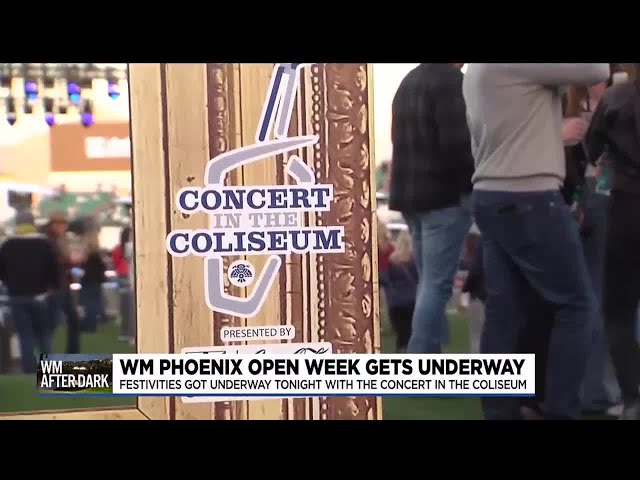 WM Phoenix Open kicks off with Concert in the Coliseum