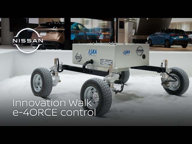 Innovation Walk | Nissan Ariya e-4ORCE control technology and the JAXA lunar rover