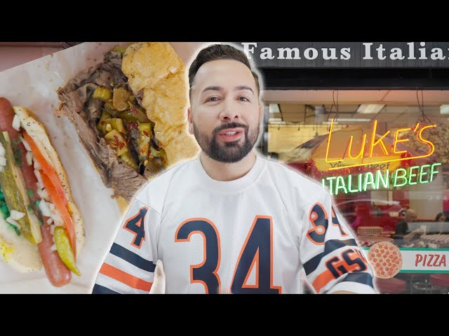 Chicago's BEST Hot Dog & Italian Beef | Chicago Street Food at Luke's