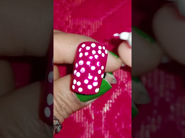 Easy nail art design for beginners #shorts #nails