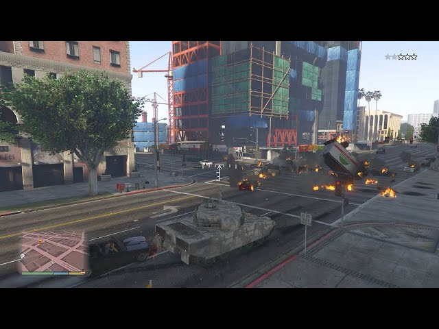 GTA 5 - Rhino Tank Rampage