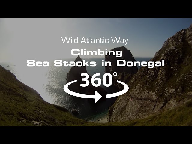 4K Virtual Reality: Climbing Sea Cliffs