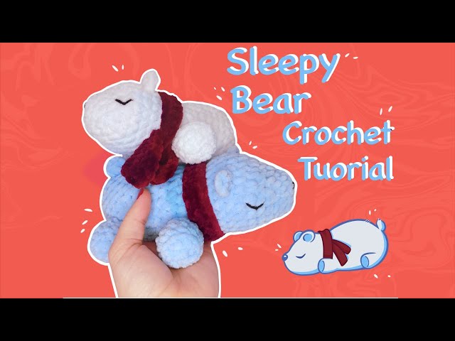 How to crochet a CUTE POLAR BEAR amigurumi | Beginner friendly tutorial |