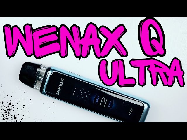 GeekVape Wenax Q Ultra - are pods going touch screen?