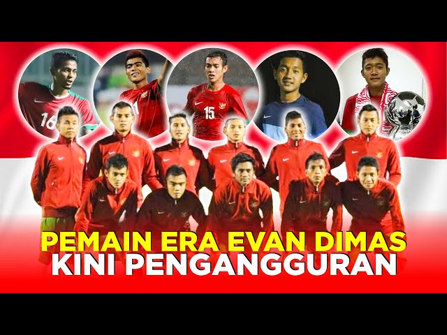 5 MANTAN PEMAIN TIMNAS U19 ERA EVAN DIMAS YANG KINI BERSTATUS PENGANGGURAN