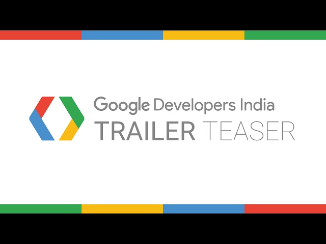 Google Developers India Channel Teaser