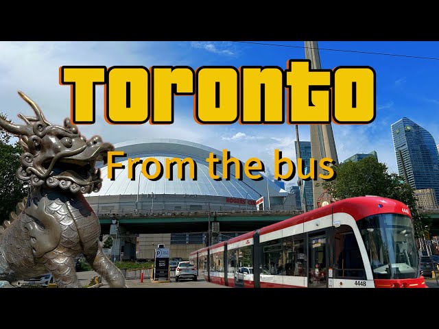 🇨🇦Toronto. Hop on hop off sightseeing bus.