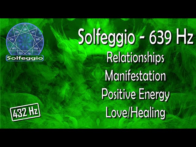 Simply Solfeggio - 639 Hz (Relationships/Manifestation/Positive/Love/Healing/Miracle Tone)