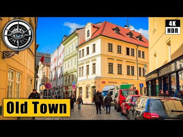 Prague Old Town Walking Tour 🇨🇿 Czech Republic 4k HDR ASMR