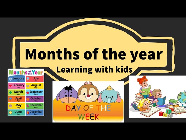 months of the year song|children's music|#Month song|calendar song|months of the year song for kids