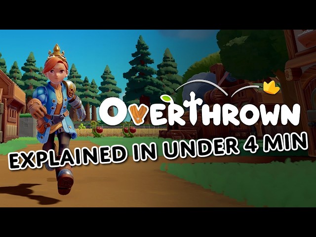 Overthrown – City Building Meets Action Combat - Explained in Under 4 Min