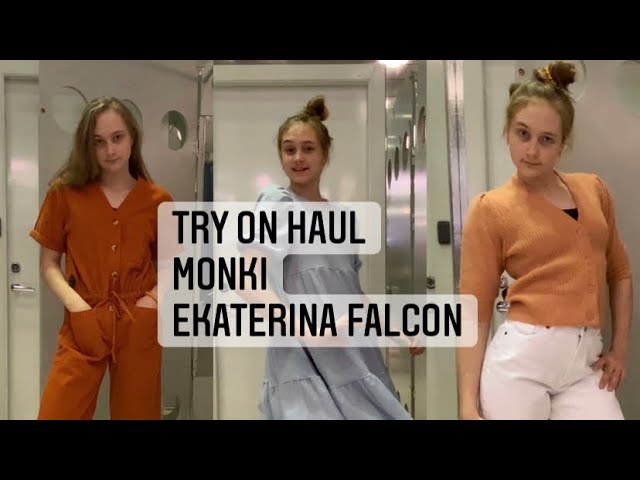 EKATERINA FALCON MONKI TRY ON HAUL