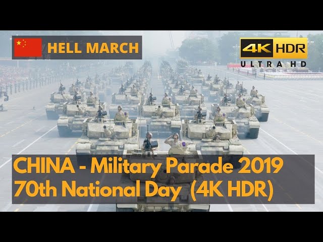 Hell March - China 70th National Day Military Parade 2019 - 6 Minutes Version (4K HDR)