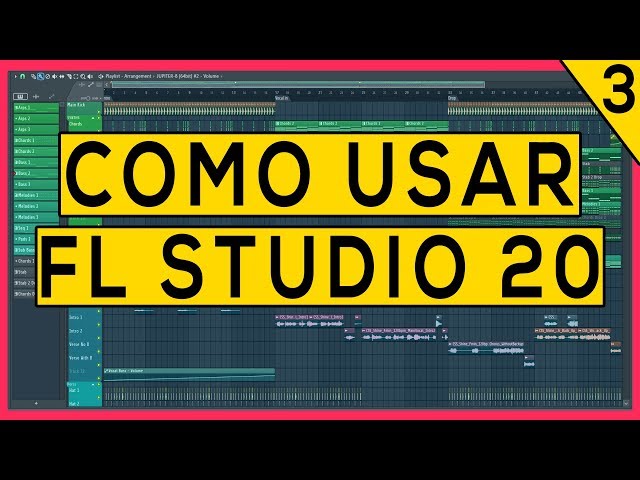 Como Usar O FL Studio 20 - Parte 3/5 - Piano Roll [Tutorial Completo]