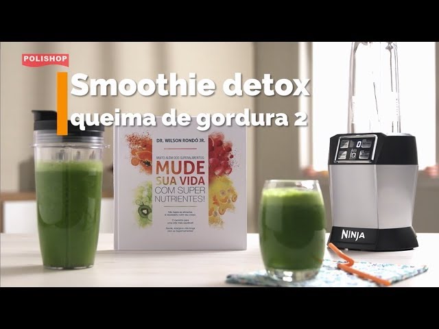 Receita Smoothie Detox no NutriNinja | Polishop