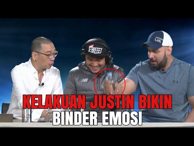 MUKA COACH JUSTIN MERAH LIAT MULUT BUNG BINDER BERGETAR!!