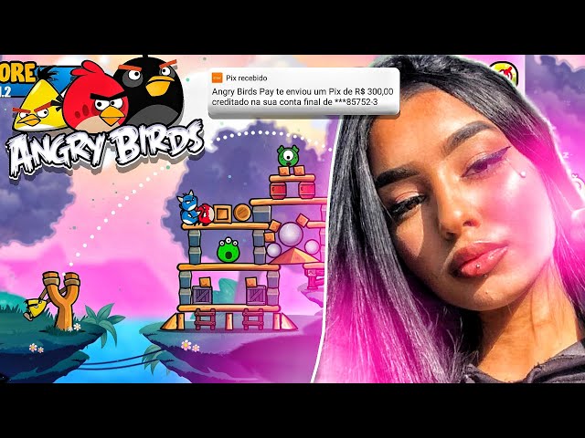 ANGRY BIRDS QUE PAGA! COMO JOGAR O NOVO ANGRY BIRDS PAGANTE E TER LUCRO!