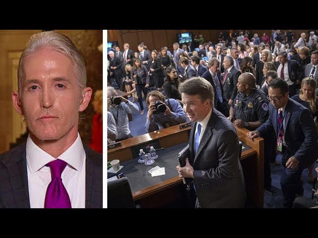 Rep. Trey Gowdy on Dems' behavior at Kavanaugh hearings