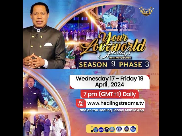 Your Loveworld Specials with Pastor Chris -- Season 9 Phase 3