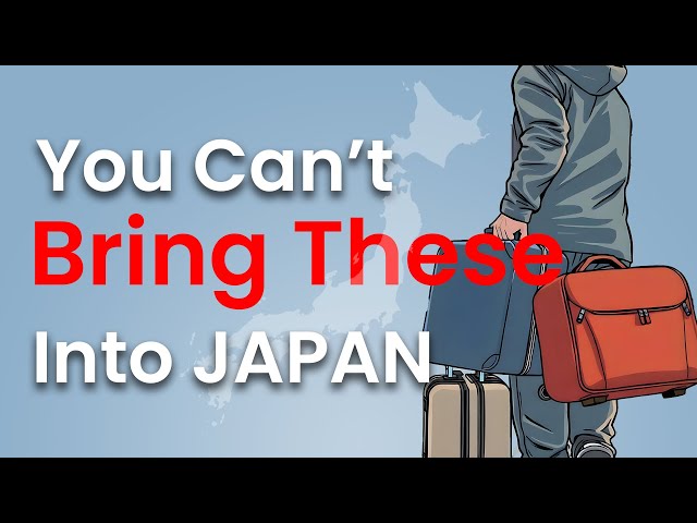 Japan Immigration & Customs – Medication & Foods Restriction