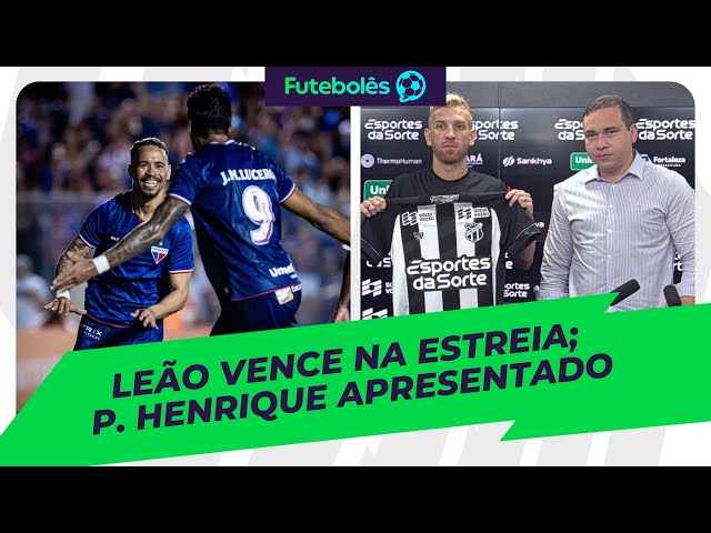 LEÃO VENCE NA ESTREIA | P. HENRIQUE APRESENTADO | FUTEBOLÊS 24/01/25