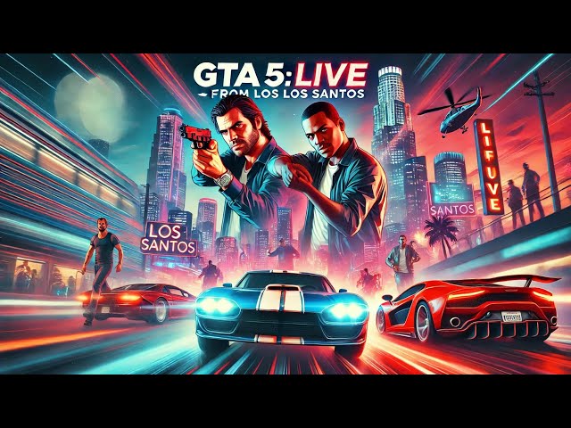 "LOS SANTOS 🔴 LIVE! 🚗 GTA 5 Action" #gta5 #shorts #livegaming #mrbeast