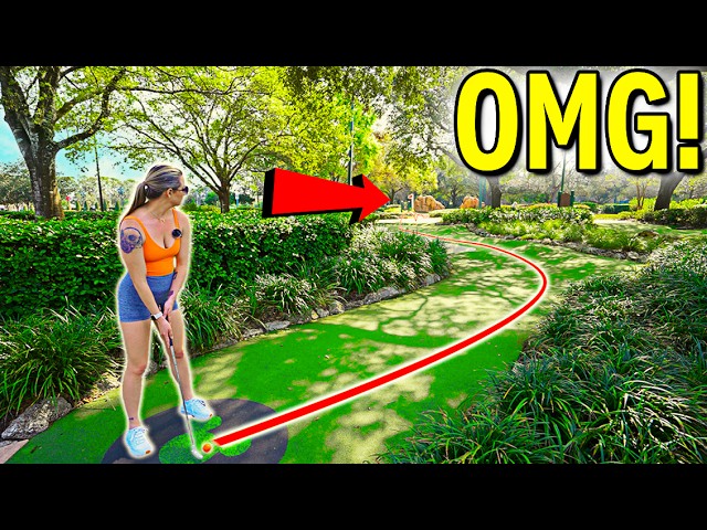 The World's Hardest Mini Golf Course! - Record Breaking Attempt!