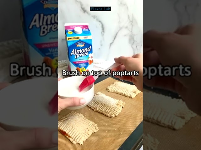 HOMEMADE VEGAN POP-TARTS | #cooking #recipes #vegan #recipeshorts #shortsvideo #foodie #fypシ