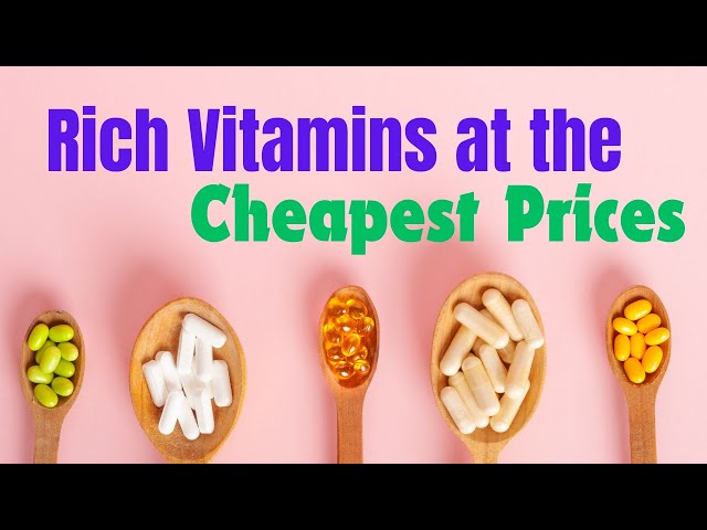 Top Foods Rich in Essential Vitamins at the Cheapest Prices!