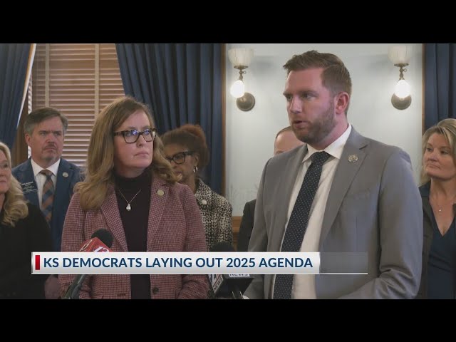 Kansas democrats lay out 2025 agenda