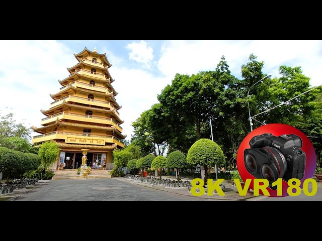 GIAC LAM BUDDHIST TEMPLE Ho Chi Minh Saigon Vietnam 8K 4K VR180 3D (Travel Videos ASMR Music)