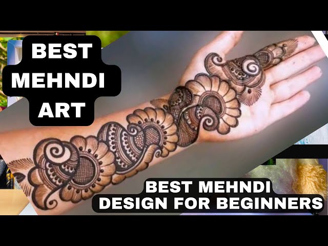 Mehendi for beginners | Bridal mehendi | Trending mehendi