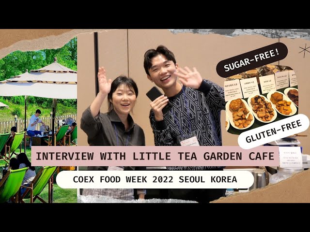 Little Tea Garden 리틀티가든 | Artisan Tea Blends & Sugar-Free Baked Goods Ulsan - Coex Food Week 2022